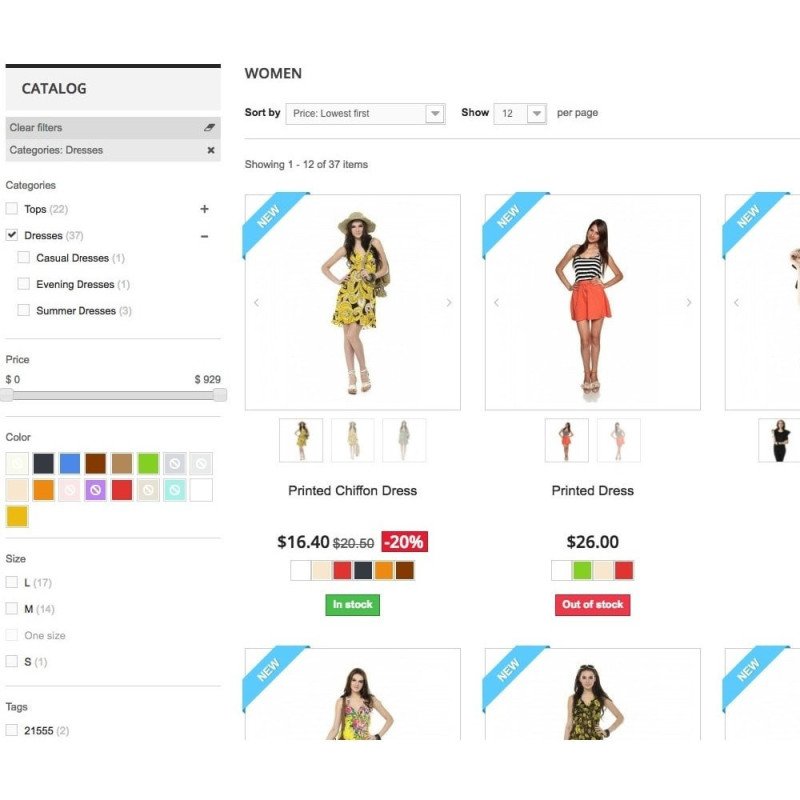 Amazing Filter Prestashop