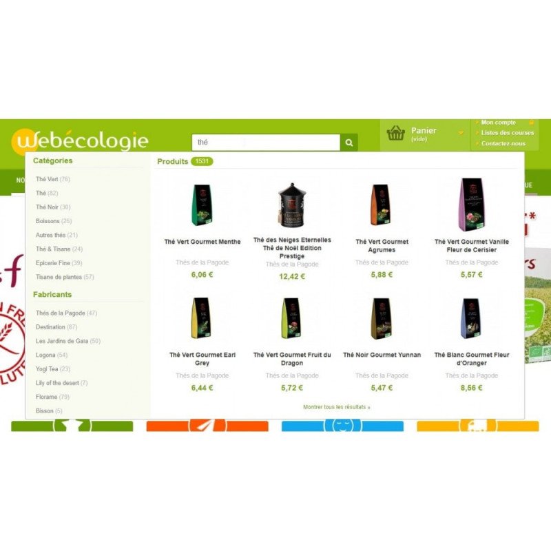 Joli Search : advanced visual search