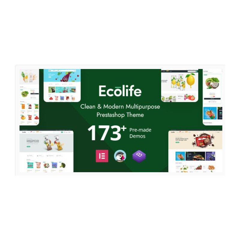Ecolife Elementor theme 8 Prestashop Ecolife Elementor theme 8 Prestashop